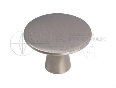 Ручка меб. кнопка RC035BSN.4 БОЯРД (Ручка C0340)