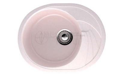 Каменная мойка ES-17-311 светло-розовый EcoStone