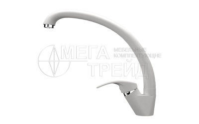 Кухонный смеситель 02-341 молочный EcoStone