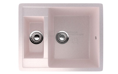 Каменная мойка ES-21-311 светло-розовый EcoStone