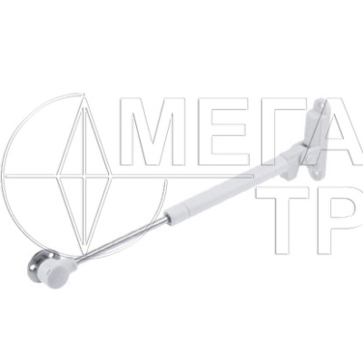 Подъёмник газовый с амортизатором, без регулировки 150N GTV, белый