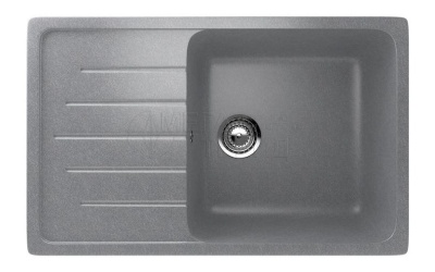 Каменная мойка ES-19-342 графитовый EcoStone