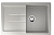 Каменная мойка ES-33-310 серый EcoStone, 