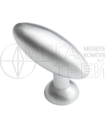 Мебельная ручка кнопка RC003SC.4 мат.хром БОЯРД