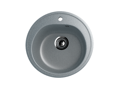 Каменная мойка ES-11-342 антрацит EcoStone