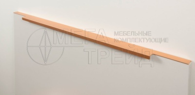 Ручка торцевая RT109SG.1/000/600 (20) Сатиновое золото БОЯРД