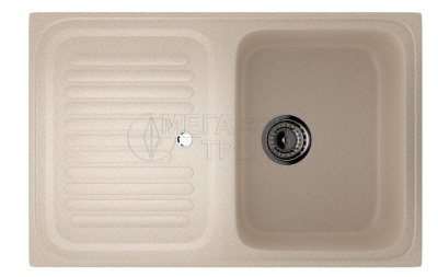 Каменная мойка ES-27-328 бежевый EcoStone