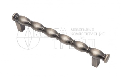 Мебельная ручка RS449MBAB.4/128 мат.браш.старин.бронза 128 мм БОЯРД