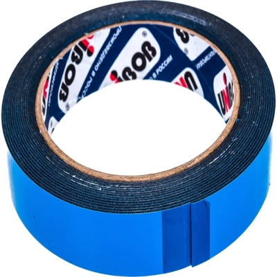 Двухсторонний скотч 19мм Х 5м голубой