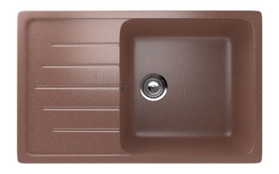 Каменная мойка ES-19-307 терракотовый EcoStone