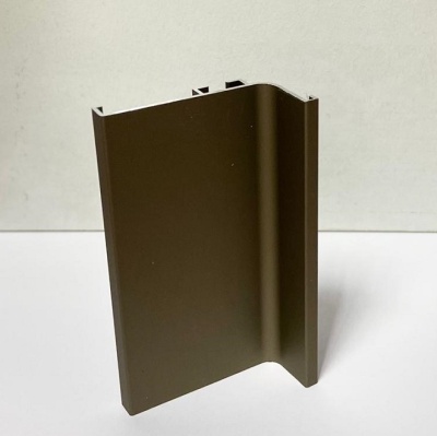 Никель матовый анодированный С-образный вертикальный профиль  (4,7м) арт.209933-110 REHAU Никель матовый анодированный С-образный вертикальный профиль  (4,7м) арт.209933-110 REHAU