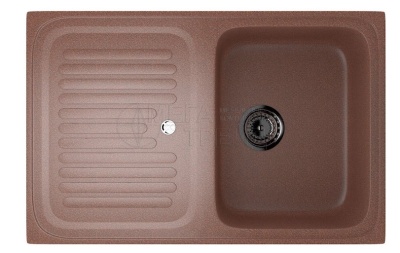 Каменная мойка ES-27-307 терракотовый EcoStone