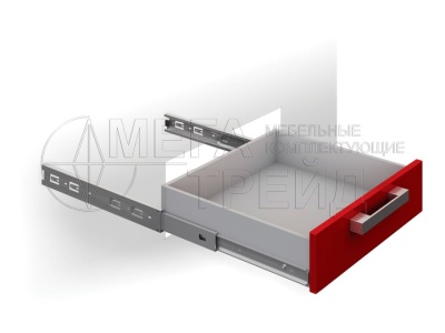 Направляющие шариковые 450мм H-42 DB4501Zn/450 (15) Боярд