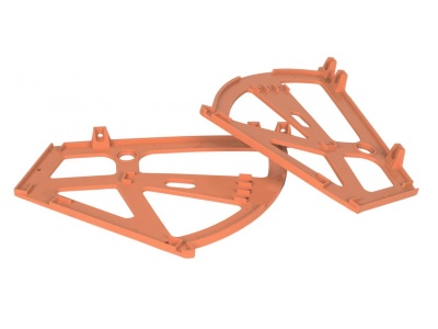 Механизм для двух обувных полок (бук)