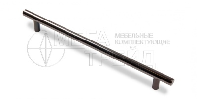 Ручка релинг 224мм d=12мм Чёрный никель RR002BN.5/224 (10)