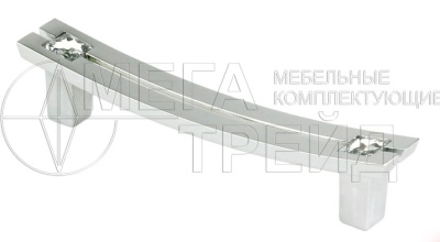 Мебельная ручка RS408CP/CrT.4/96 БОЯРД