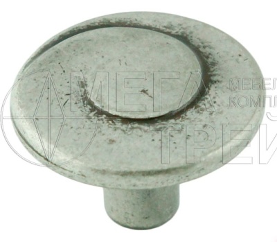 Ручка кнопка RC406BAZ.4 (80) чернен.старин.цинк БОЯРД