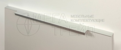 Ручка торцевая RT109SC.1/000/450 (20) мат.хром 450мм Боярд