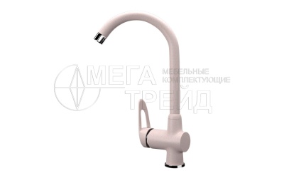 Кухонный смеситель 04-311 светло-розовый EcoStone