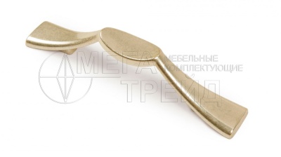 Мебельная ручка RS501AS.1/96 FRANCHESKA (25) Старинное серебро 96мм БОЯРД