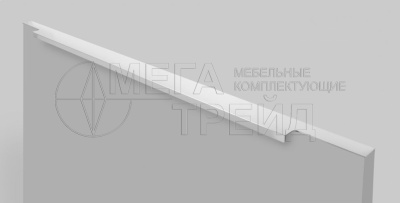 Ручка торцевая RT109CP.1/000/800 хром 800мм