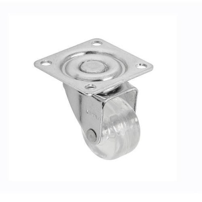 Опора колёсная поворотн.D=35 прозрачное.на площадке  GTV КМ-A035MM-00