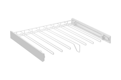 Вешалка для брюк SMART 600 mm (без направляющих), белая