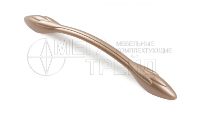 Мебельная ручка RS507RCHMP.1/160 VITA Розовое шампанское 160мм