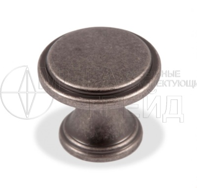 Мебельная ручка кнопка RC302BAZ.4 (40) Старинная латунь БОЯРД