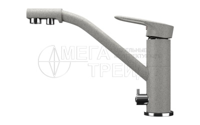 Кухонный смеситель 05-310 серый EcoStone Кухонный смеситель 05-310 серый EcoStone