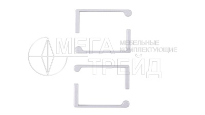 Заглушка боковая ZnAl G-LINE RZ101.01SC cатиновый хром Boyard