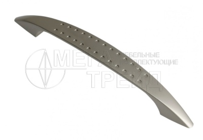 Мебельная ручка RS023SN.4/96 (30) сатиновый никель 96мм БОЯРД