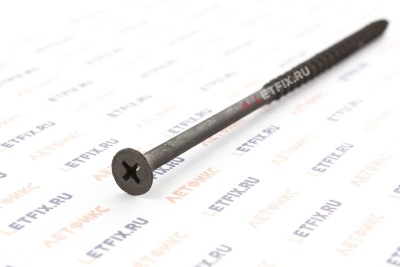 Саморезы 4,8х120 крупн.резьба черн DR