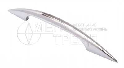 Мебельная ручка RS011CP.3/128 (25) хром полированный БОЯРД