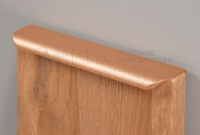 Ручка торцевая RT110SG.1/160/200 (50) сатиновое золото БОЯРД