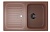 Каменная мойка ES-27-307 терракотовый EcoStone, ECOlogy STONE