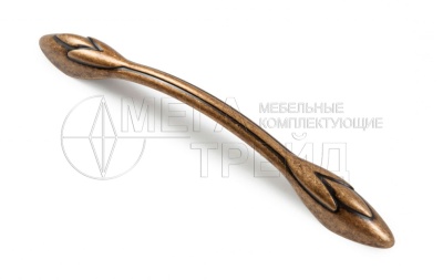 Мебельная ручка RS507MAB.1/160 VITA Матовая старинная латунь 160мм БОЯРД